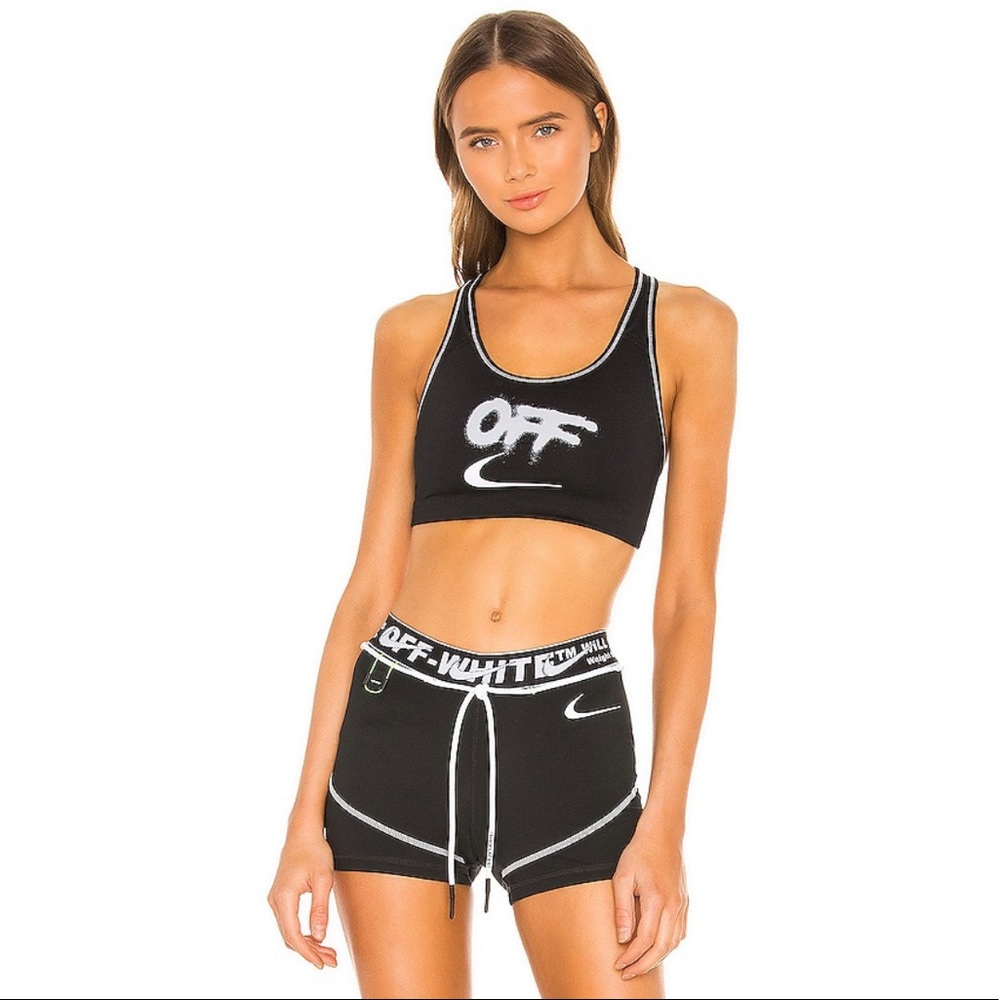 Off-White x Nike  NRG RU Pro Classic Sports Bra